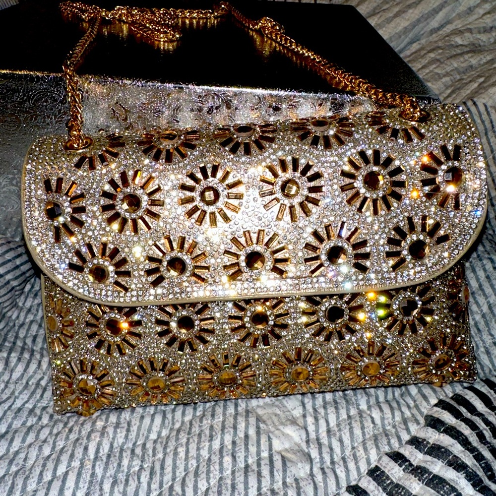 Rhinestone Clutch/Crossbody